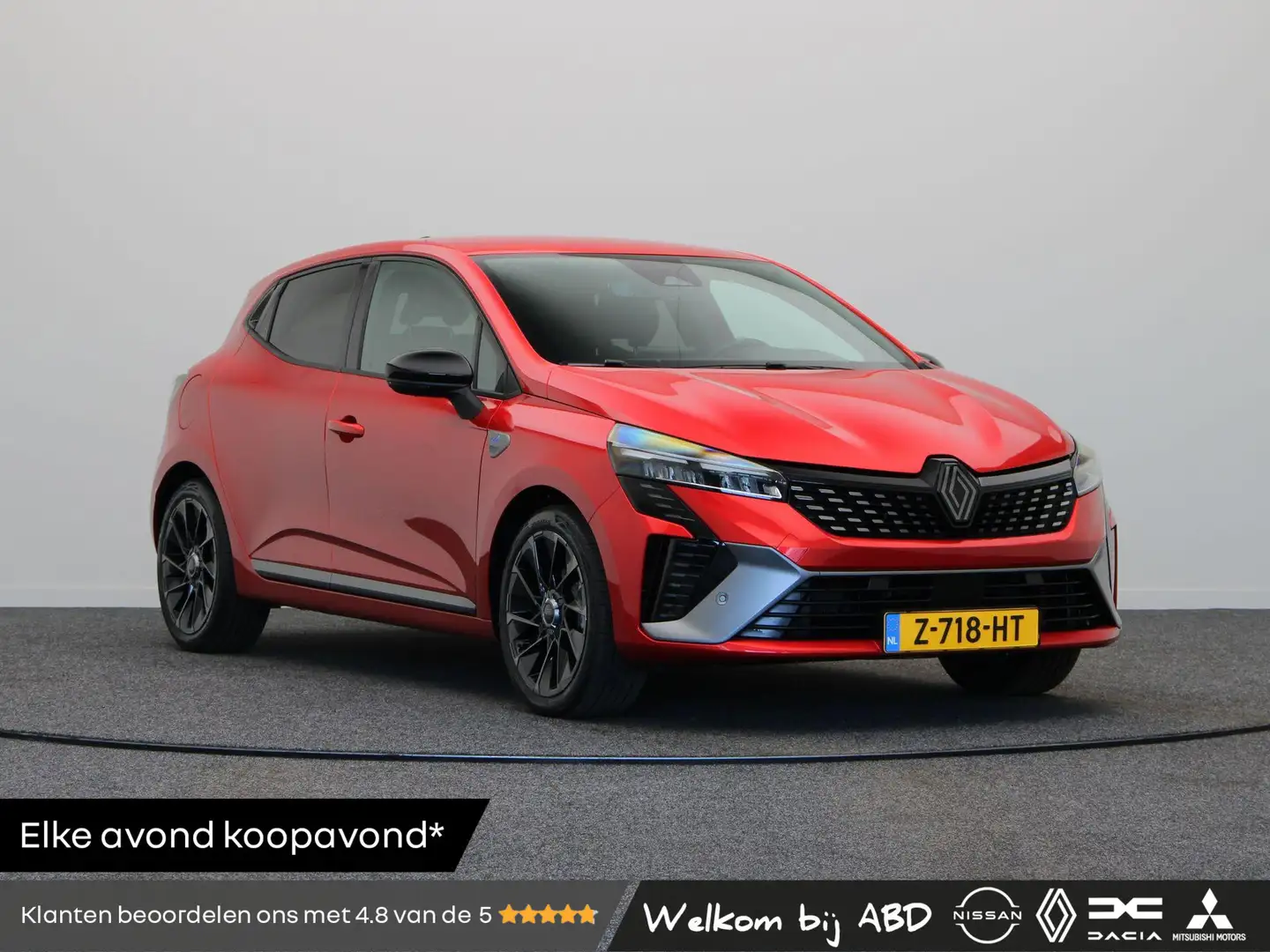 Renault Clio E-Tech Full Hybrid 145pk esprit Alpine | Adaptieve Rood - 1