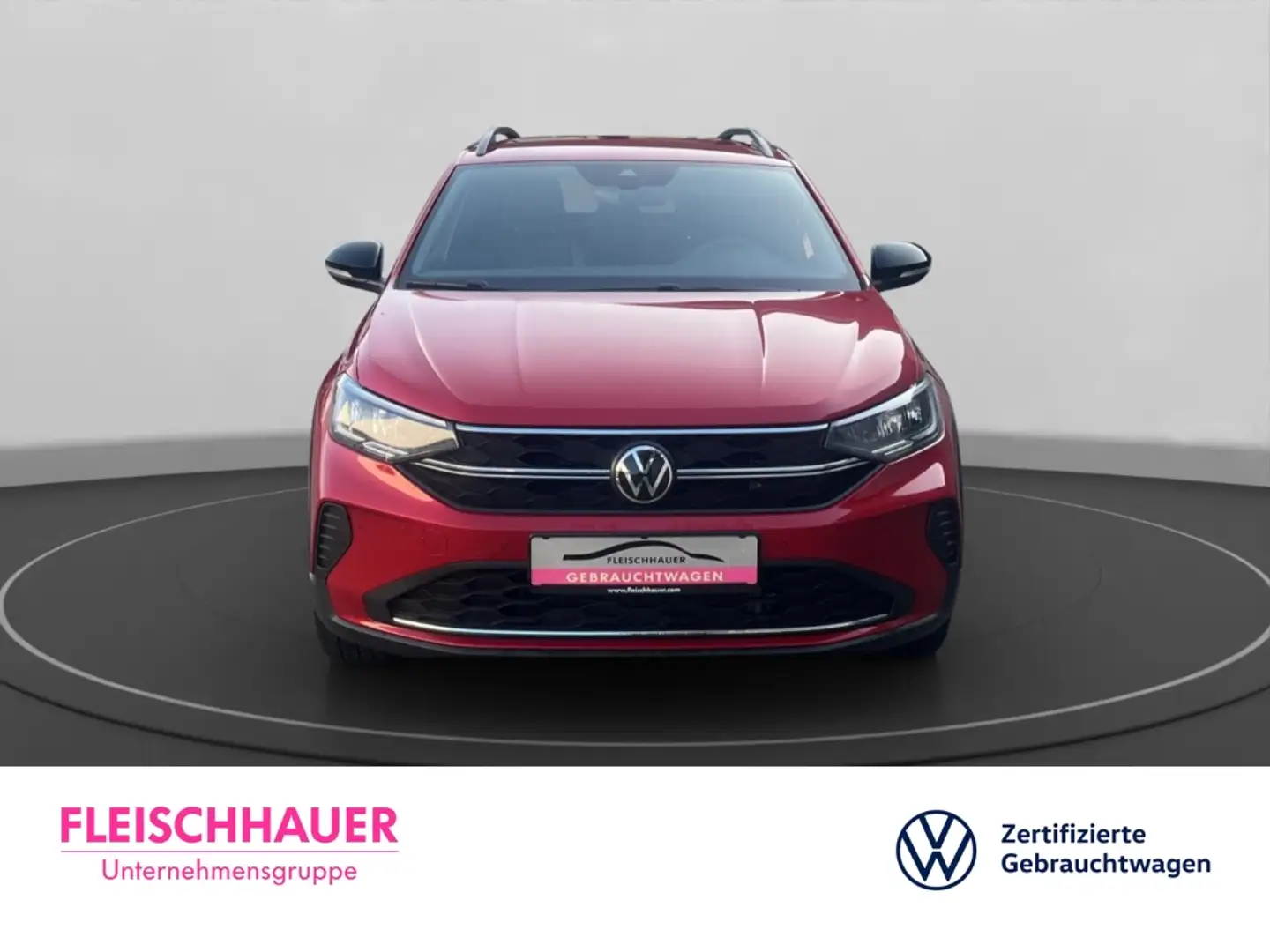 Volkswagen Taigo 1.0 TSI Life GOAL Navi LED Einparkhilfe App-Connec Rot - 2