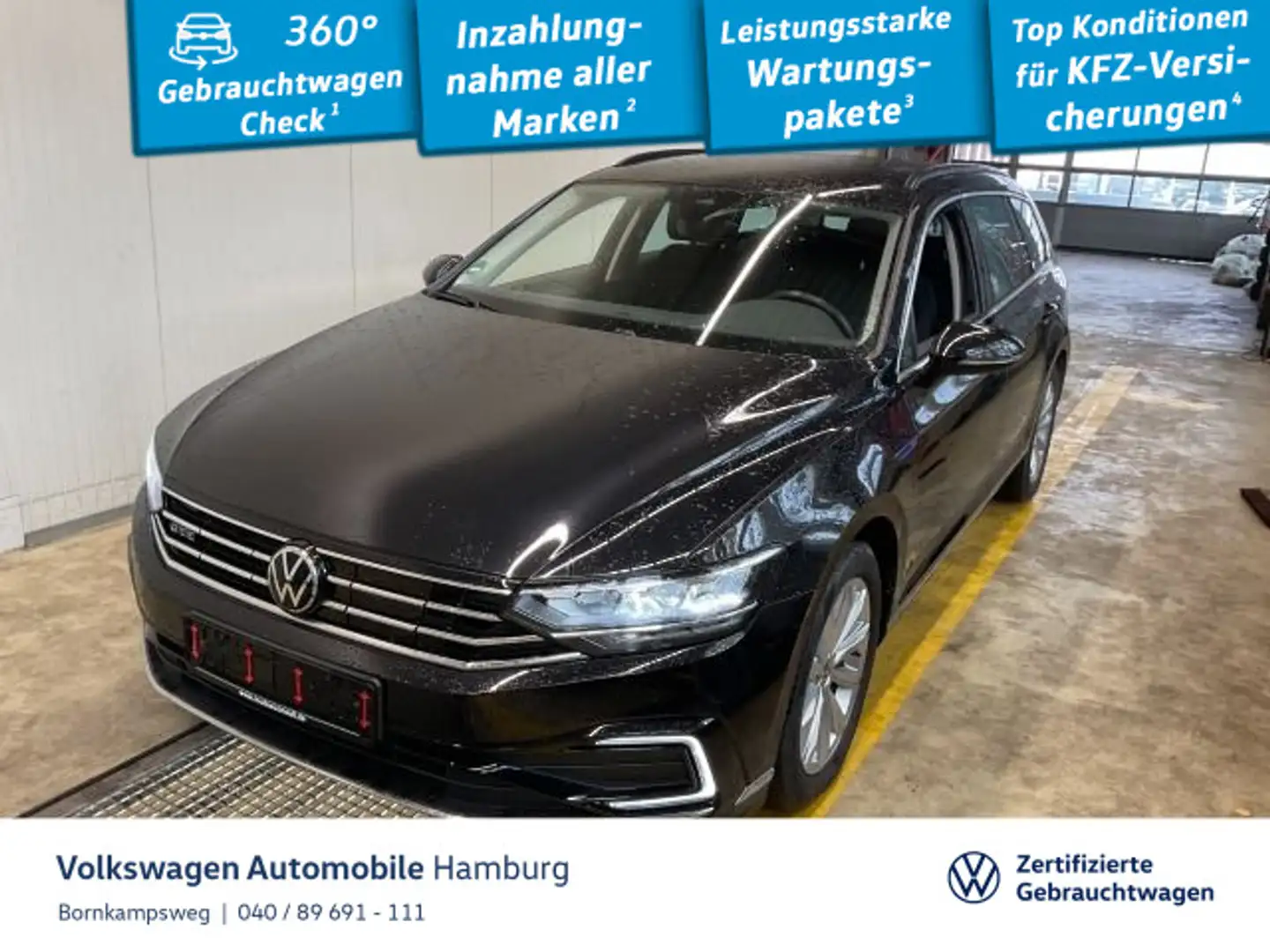 Volkswagen Passat Variant 1.4 TSI Hybrid GTE DSG Navi ACC Schwarz - 1