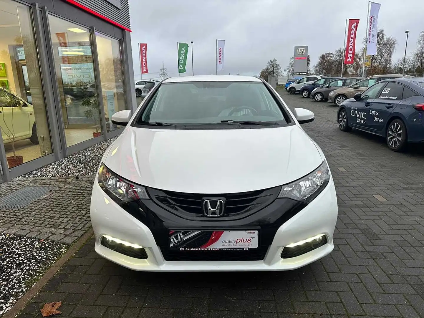 Honda Civic 1.8 i-VTEC Automatik Sport Blanc - 2