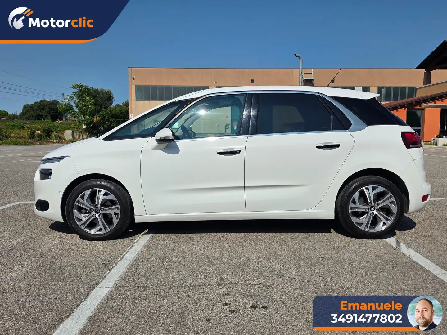 Citroen C4 Picasso 1.6 e-hdi Exclusive 115cv Weiß - 2