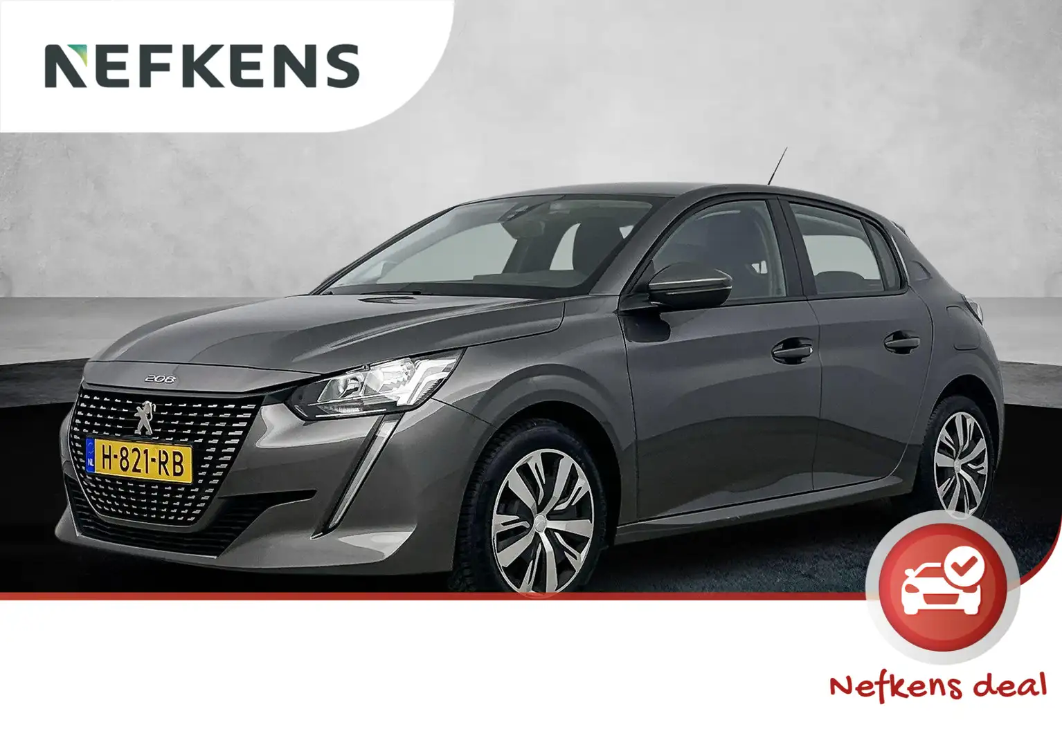 Peugeot 208 1.2 PureTech Active | Parkeersensoren achter | Nav Grijs - 1