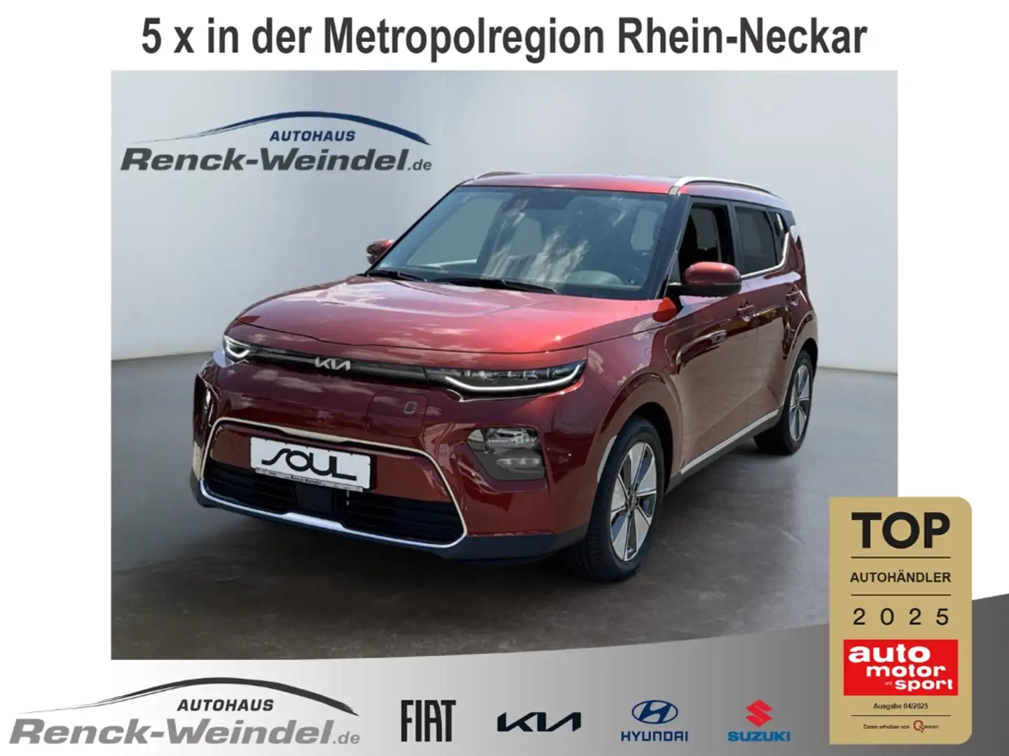 Kia Soul e- Vision NAVI LED PDC vo.&hi. Rückfahrkamera SHZ Orange - 1