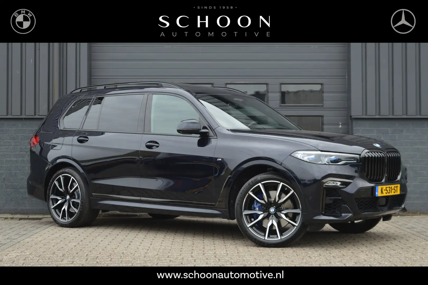 BMW X7 M50d High Executive | M-PAKKET | PANO | ACC | H&K Negro - 1