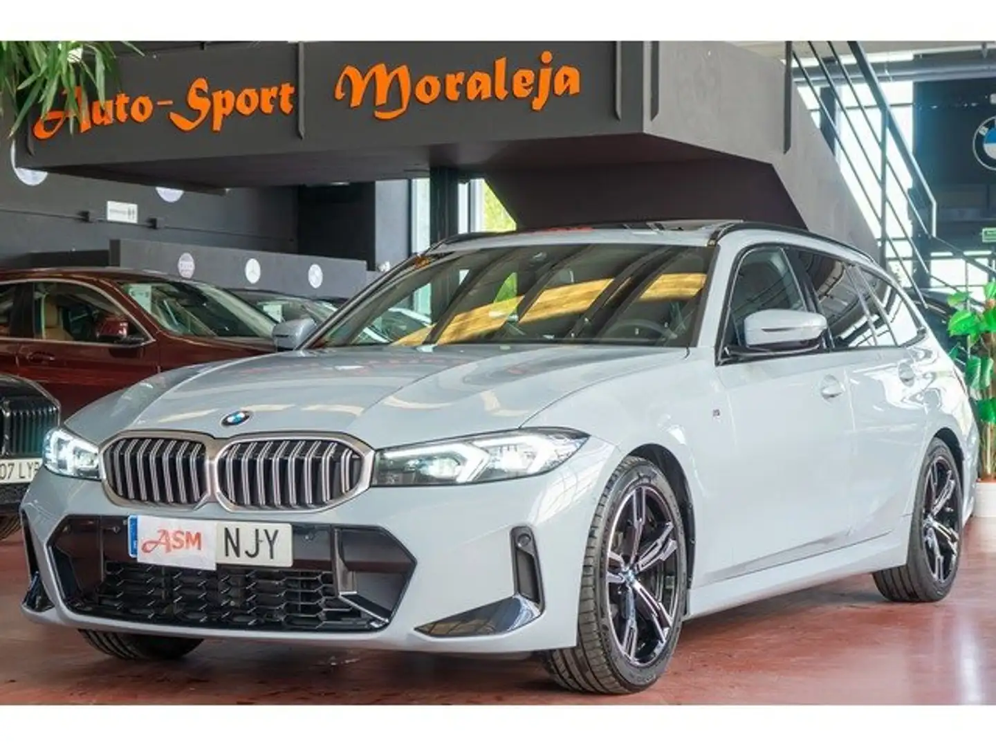 BMW 318 318dA Touring Gris - 1