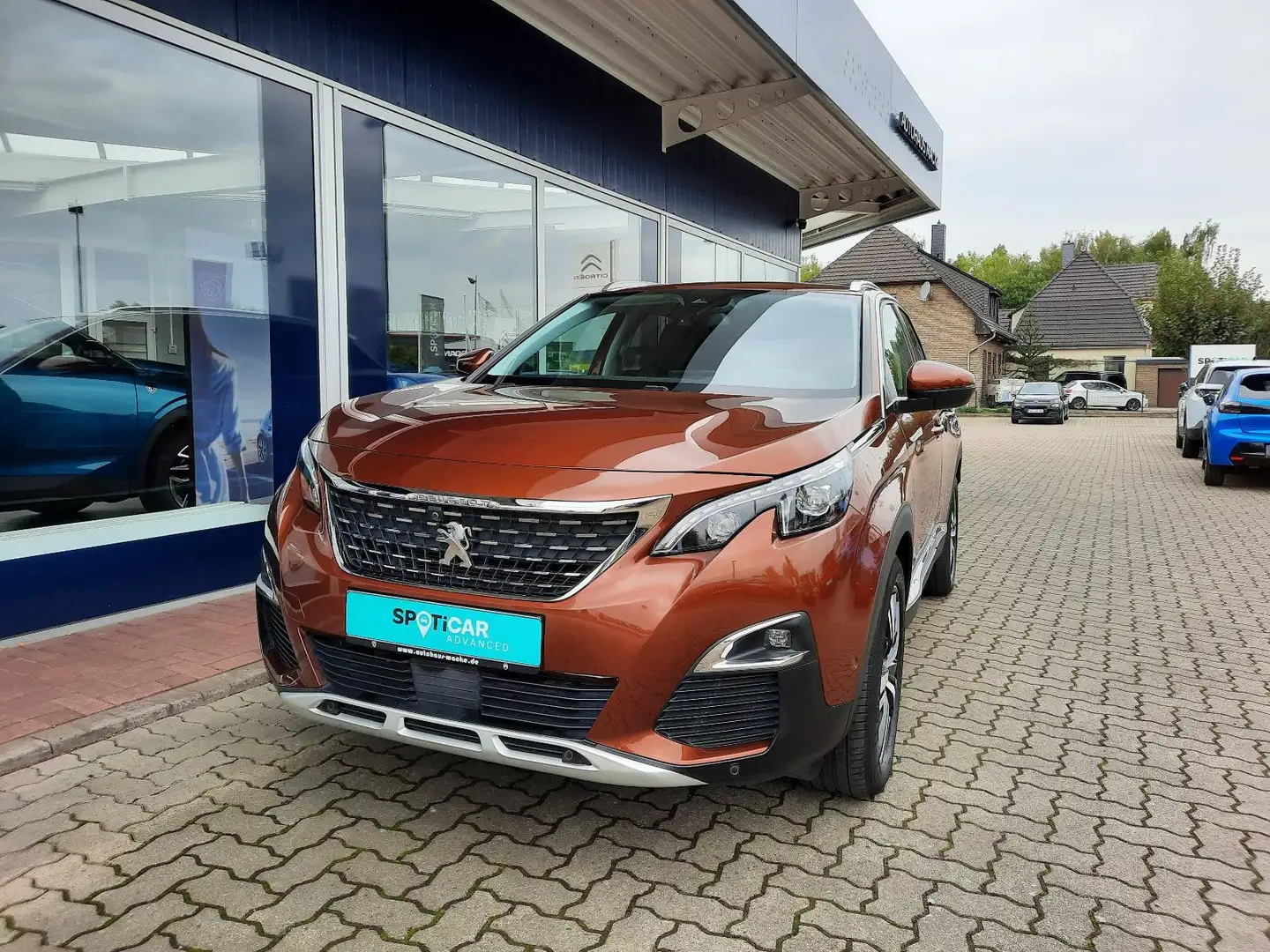 Peugeot 3008 Allure BlueHDi SH NAVI LED aAHK Braun - 2