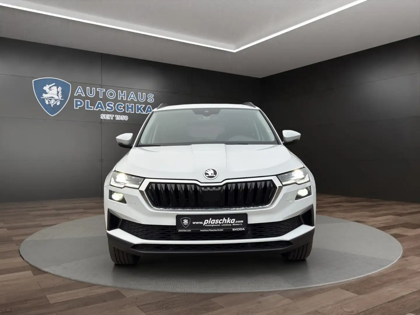 Skoda Karoq 1.5 TSI Style AHK+VARIOFLEX+APP+KAMERA Klima Navi Weiß - 2