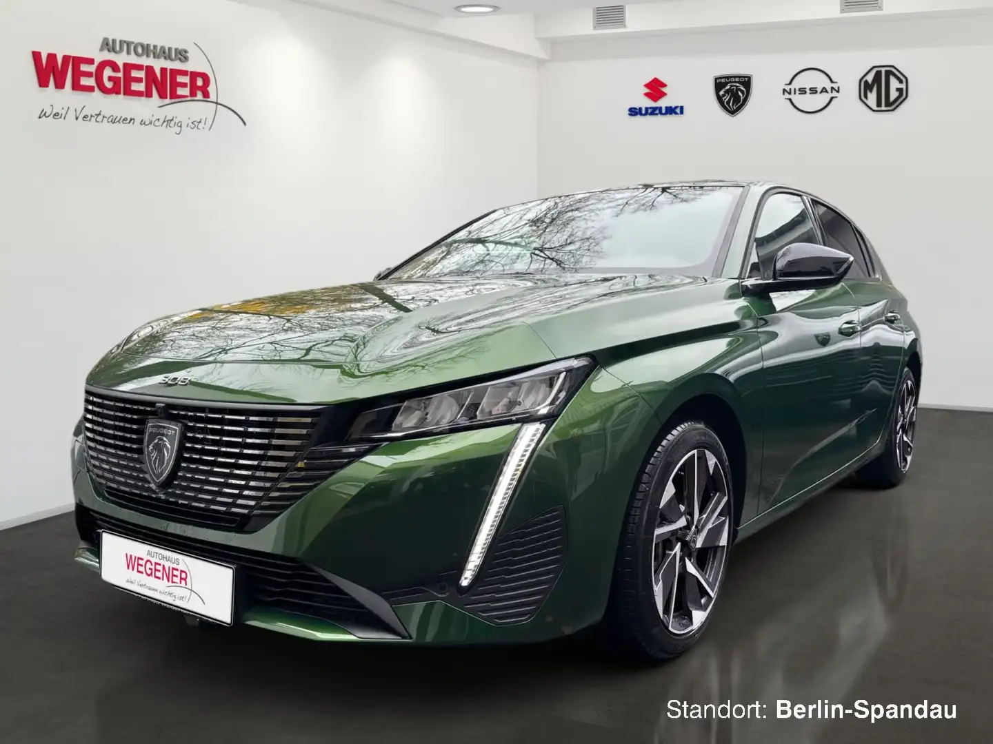 Peugeot 308 Allure Hybrid 145 e-DSC6 *Kamera*SHZ* Grün - 1