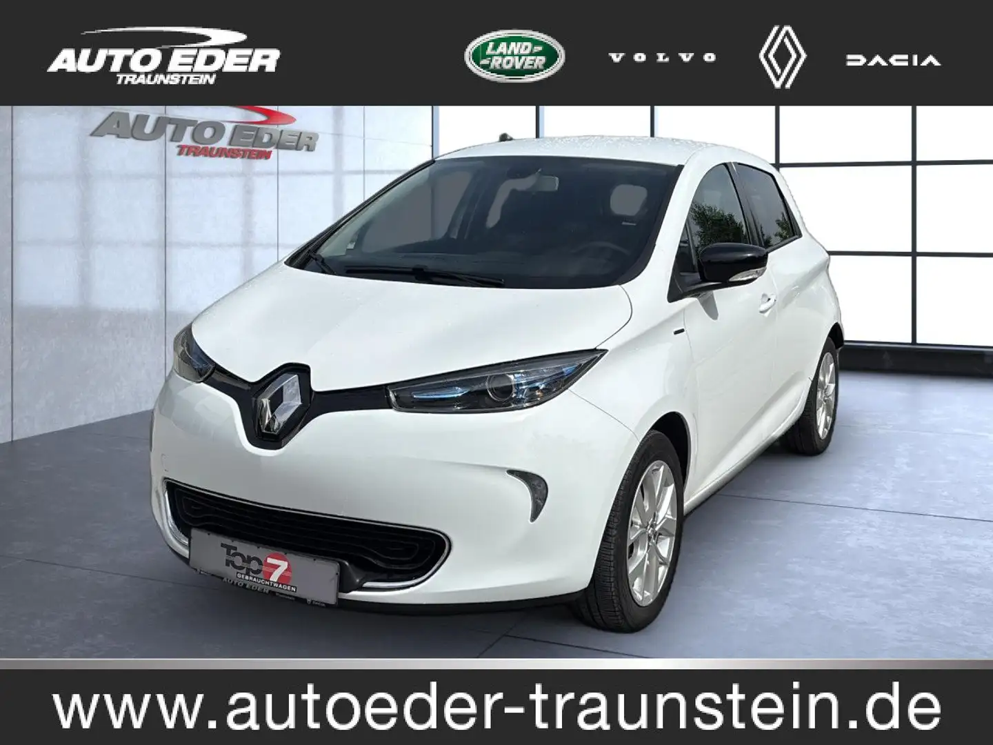 Renault ZOE Limited Sitzheizung 41 Mietbatterie Bluetooth Weiß - 1