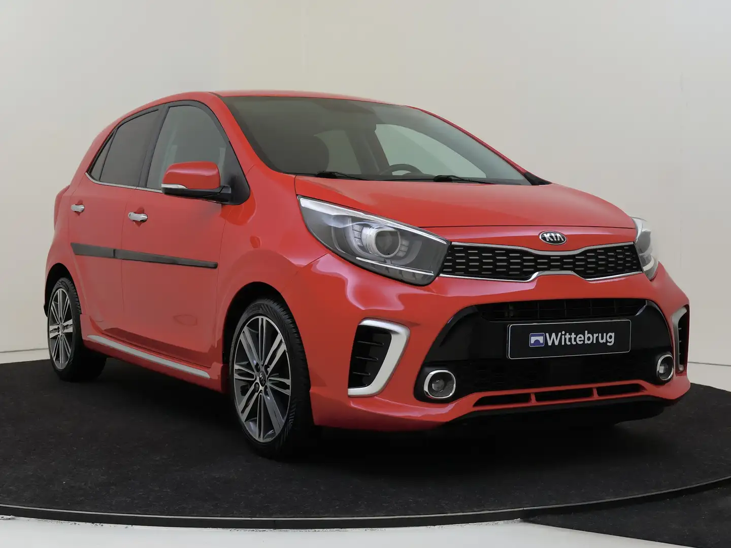 Kia Picanto 1.0 T-GDI GT-Line | Klein van stuk, groots in uits Rouge - 2