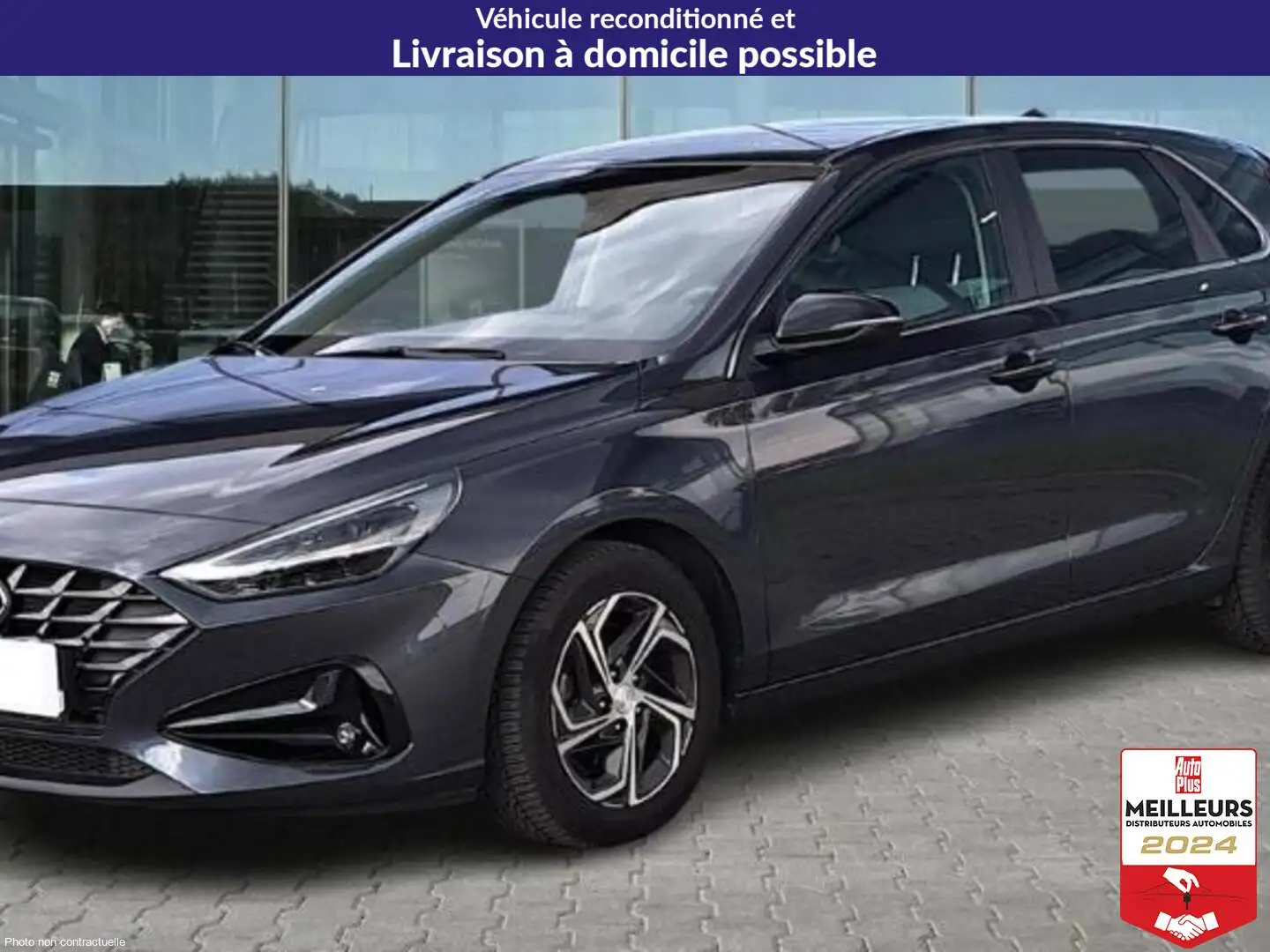 Hyundai i30 1.0 T-GDi 120 Hybrid 48V Creative Blanc - 1