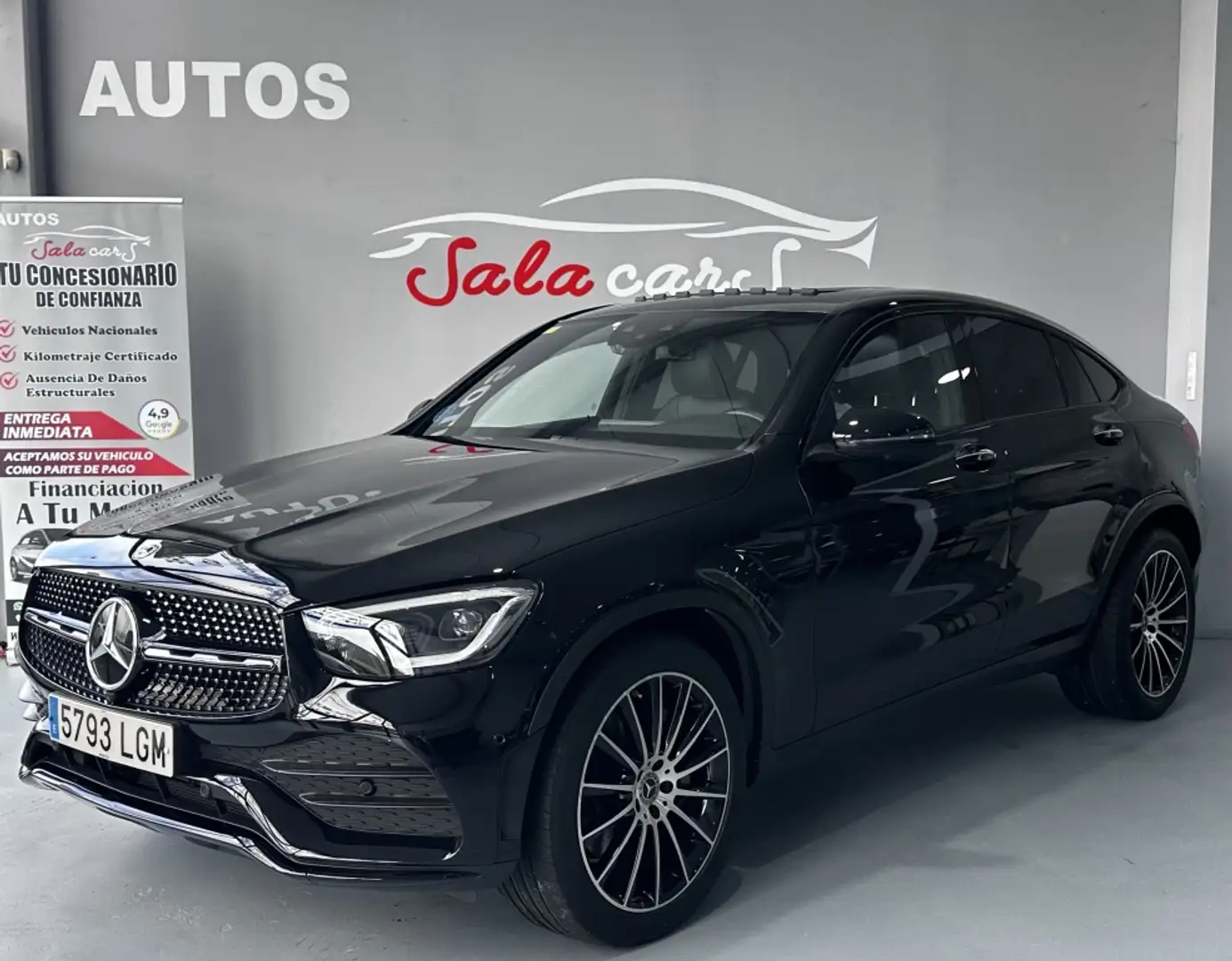 Mercedes-Benz GLC 300 Coupé 4Matic 9G-Tronic Zwart - 1