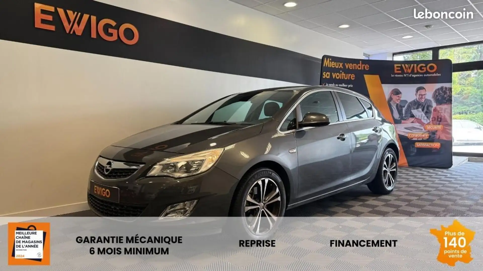 Opel Astra 1.7 CDTI 130 COSMO PACK START-STOP Gris - 1