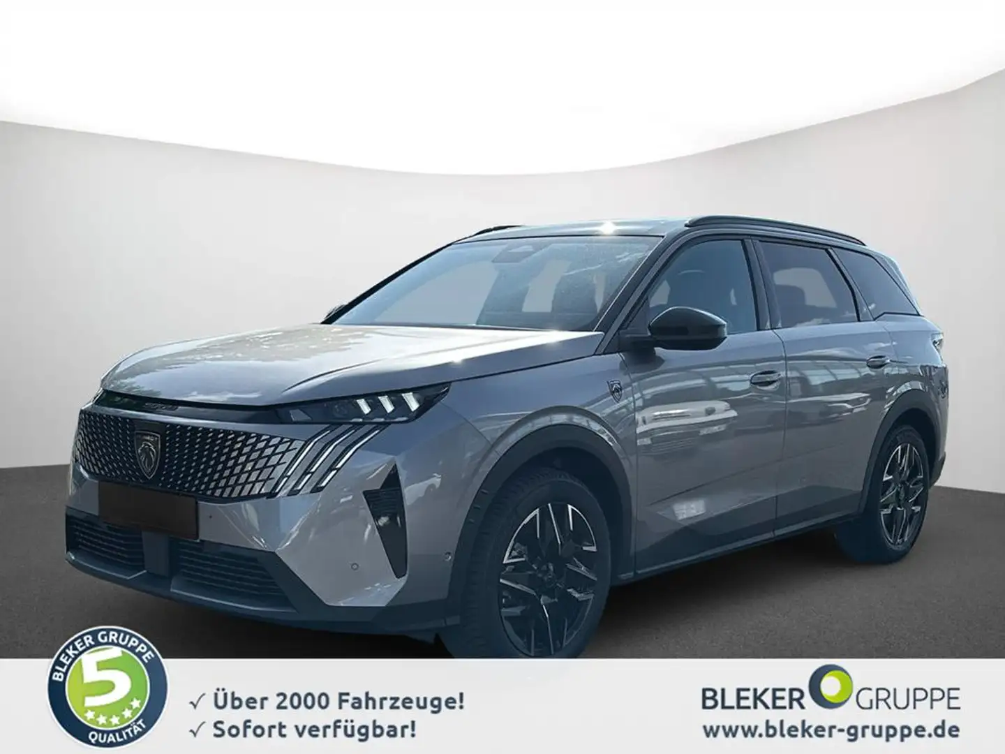 Peugeot 5008 GT HYBRID 145 e-DSC6 Argent - 1