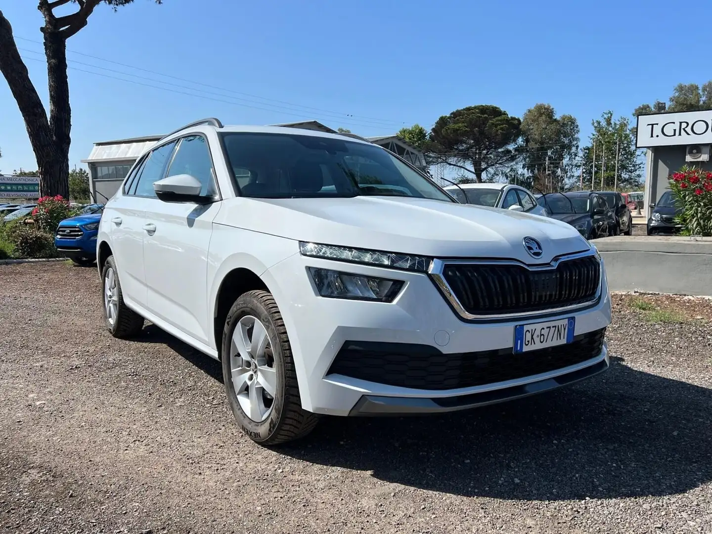 Skoda Kamiq 1.0 TSI 110 CV Style Blanc - 1