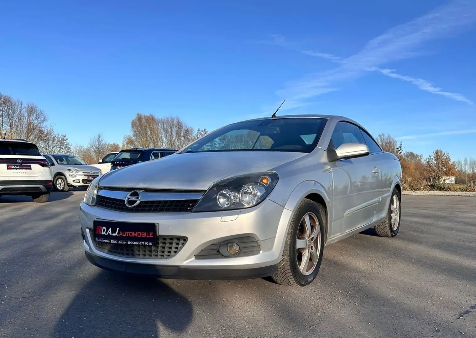 Opel Astra Twin Top 1.8 Edition / 2.Hd Klimaaut. SHZ Silber - 1