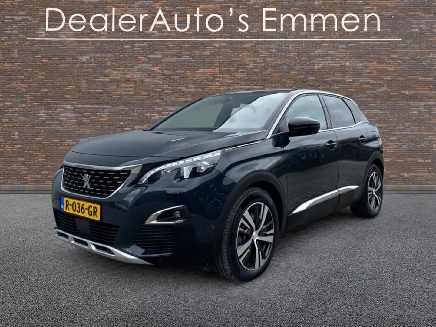 Peugeot 3008 1.6 HYbrid 181PK LEDER LMV NAVIGATIE CRUISE Grijs - 2