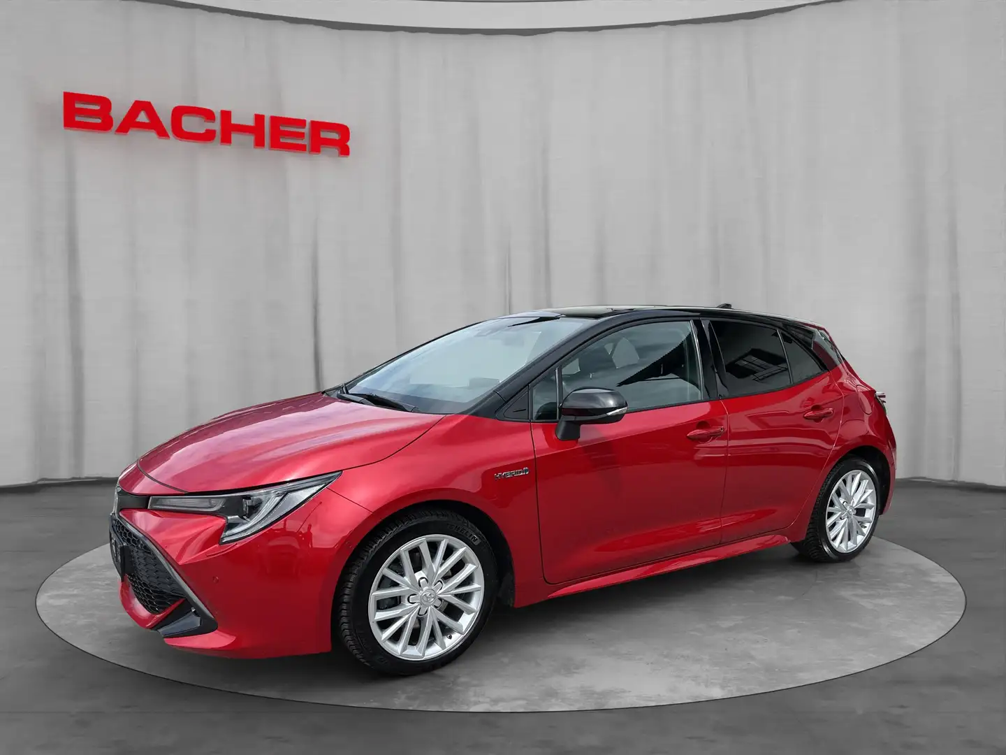 Toyota Corolla Corolla 2,0 Hybrid Style 5türig Rot - 1