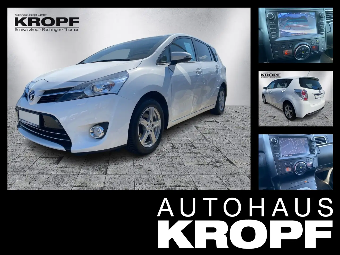 Toyota Verso 1.8 Edition S+ 5-Sitzer Navi RFK 8-Fach Білий - 1