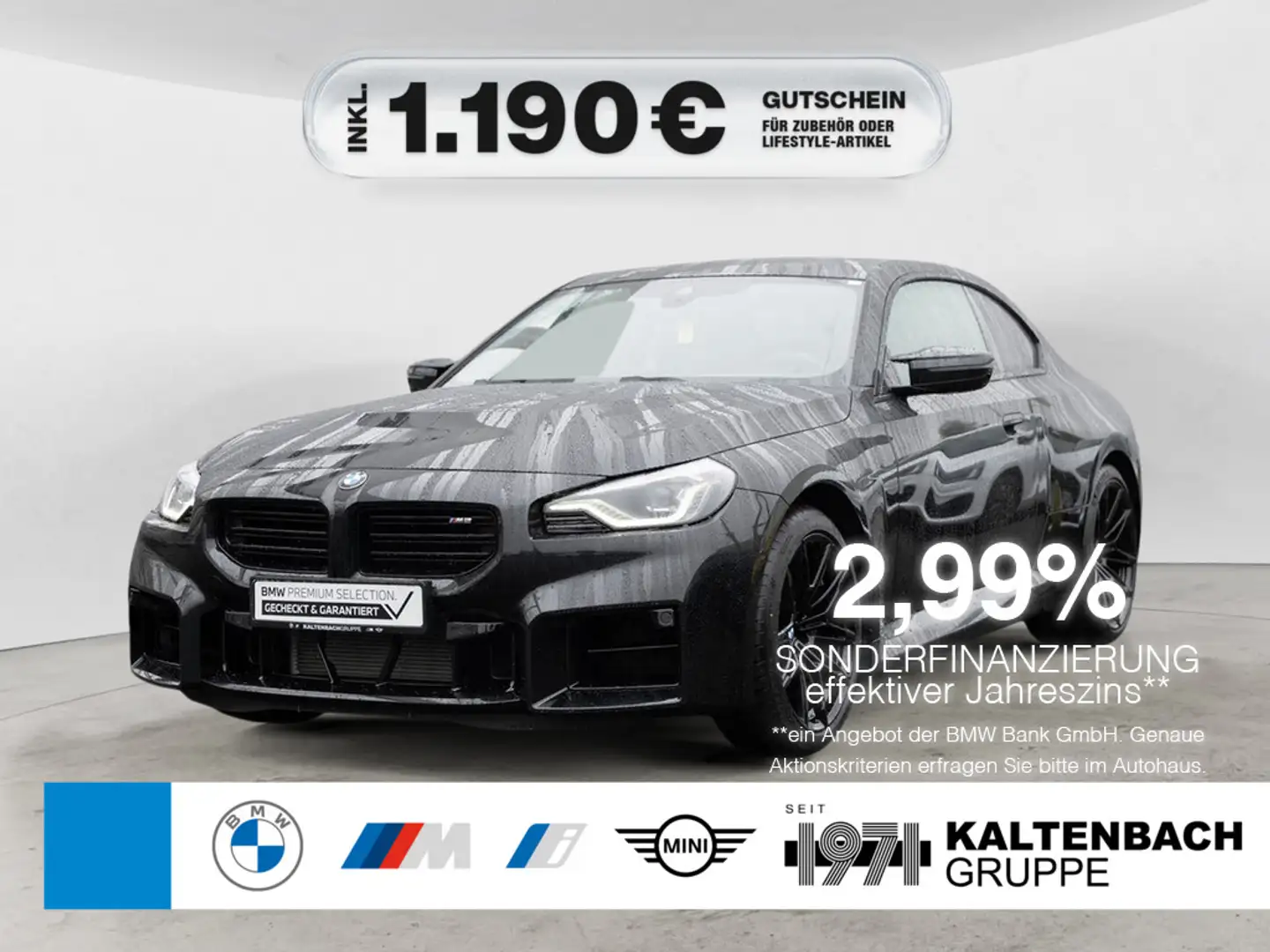 BMW M2 Coupe LED NAVI KAMERA SHZ PDC KEYLESS Schwarz - 1
