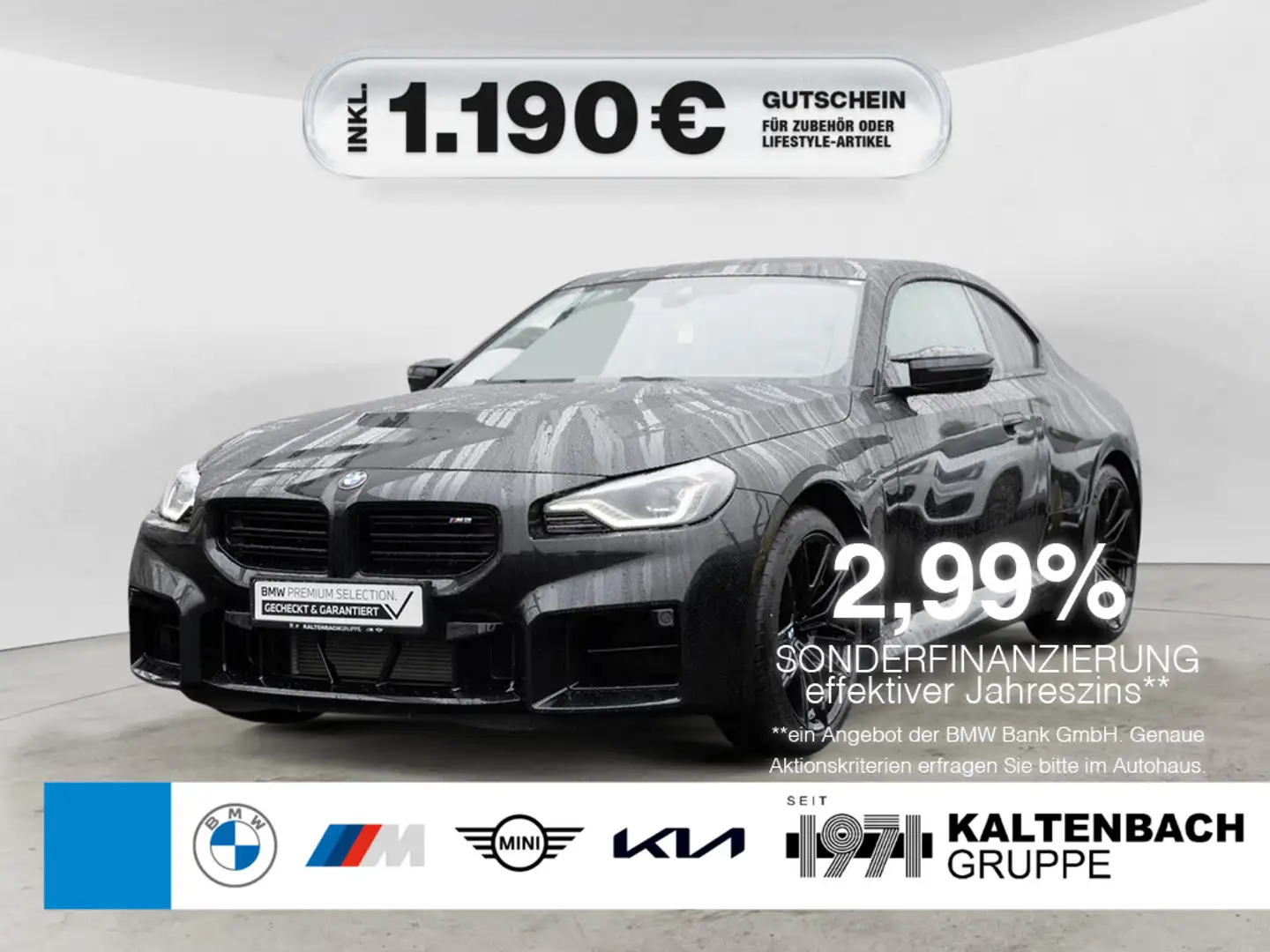 BMW M2 Coupe LED NAVI KAMERA SHZ PDC KEYLESS Noir - 1