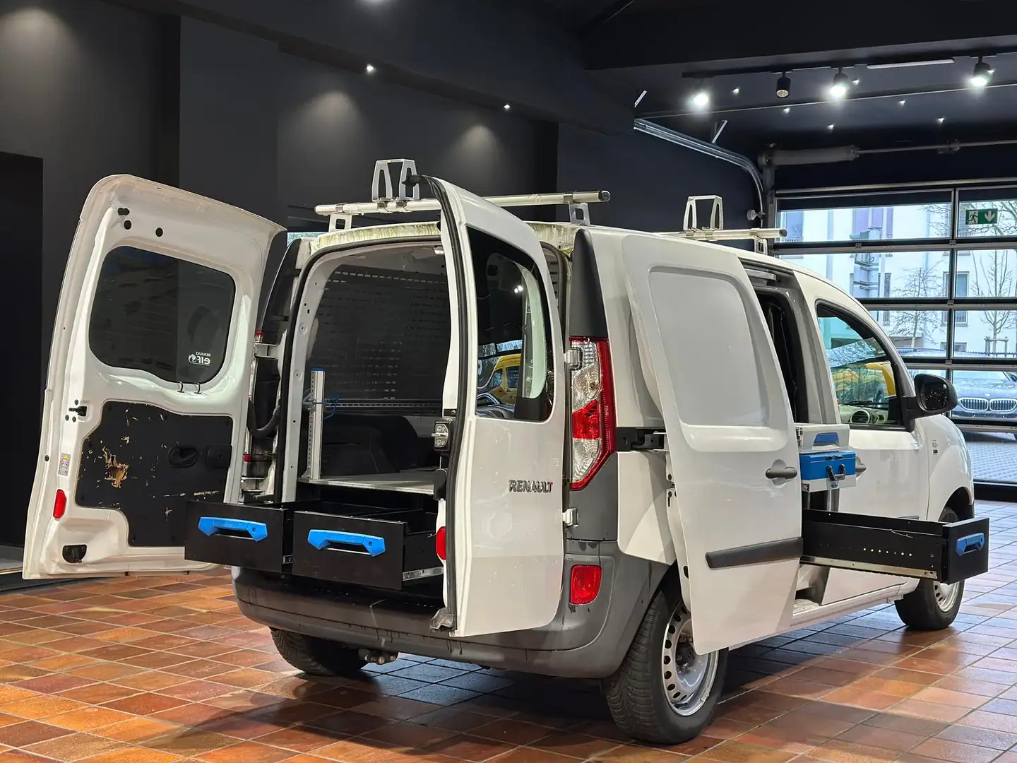 Renault Kangoo RAPID EXTRA ENERGY AC SORTIMO-WERKSTATTAUSBAU+DACH Blanc - 1