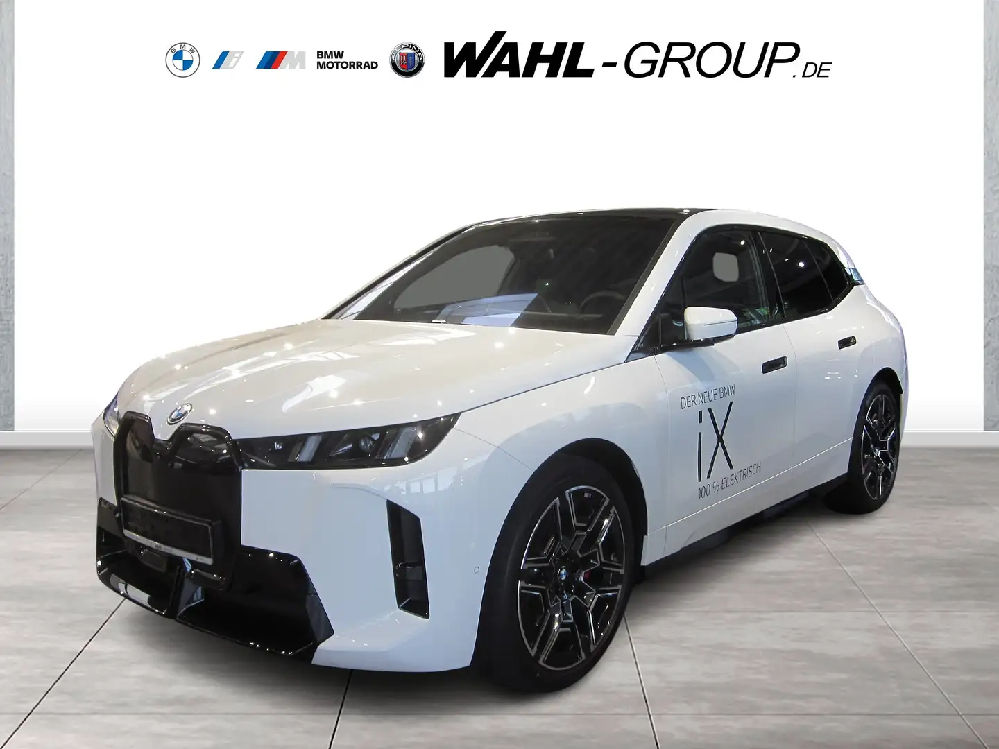 BMW iX xDrive45 M Sport Pro Panorama AHK Innovation Alb - 1