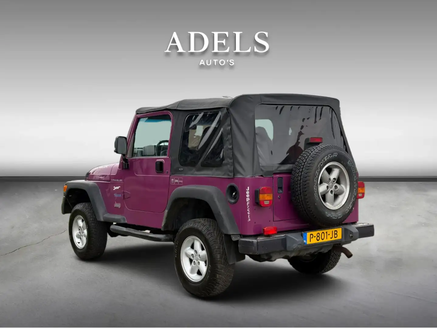 Jeep Wrangler 2.5i Softtop Cabrio Twister Uitvoering 90s Classic Mauve - 2