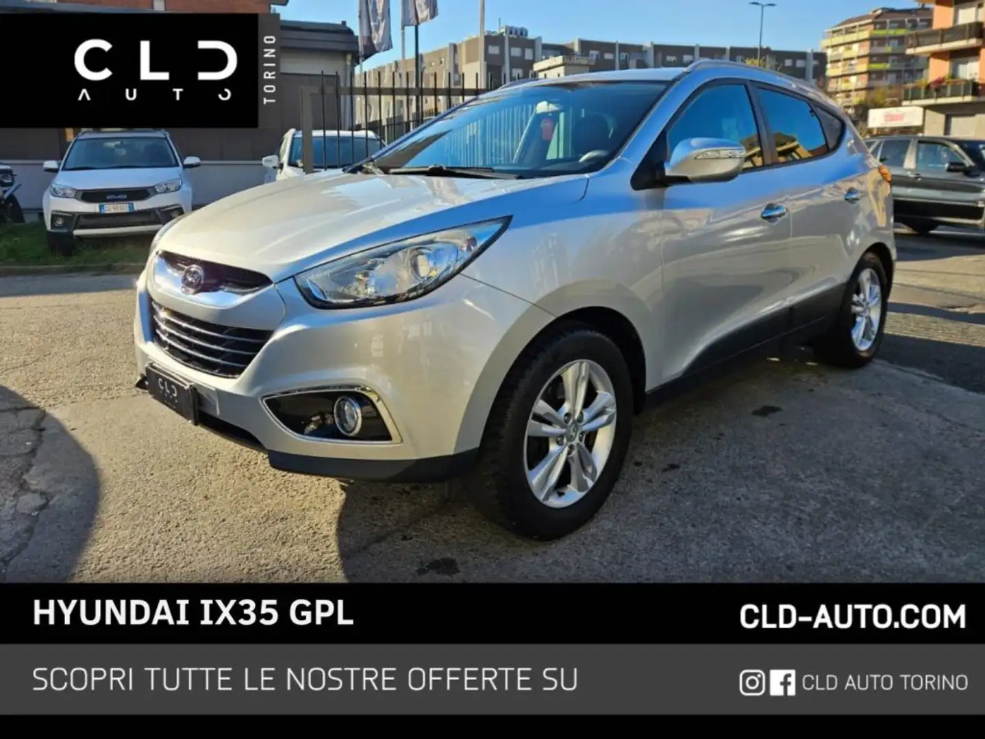 Hyundai iX35 1.6 GDI 16V GPL Gris - 1