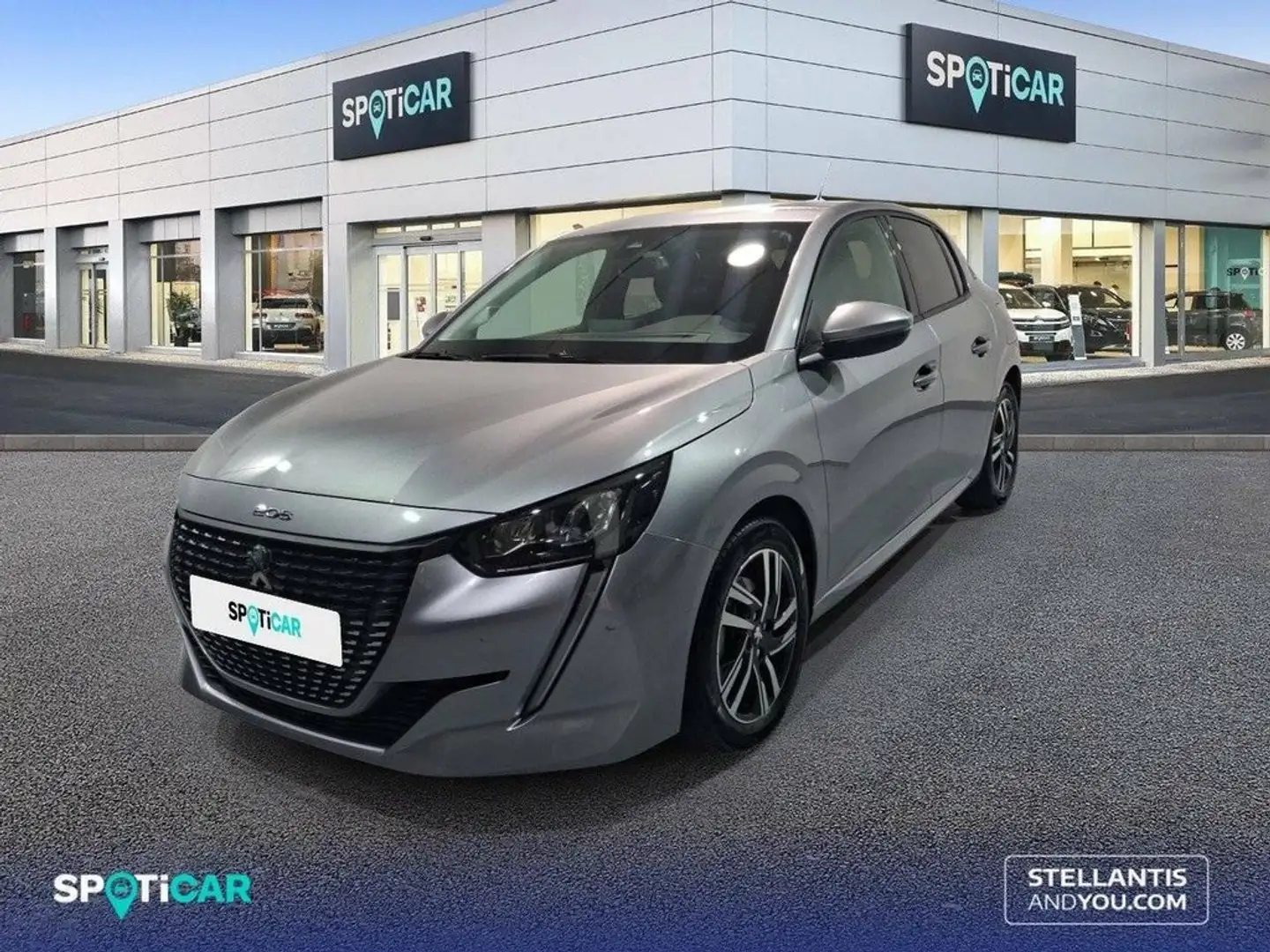 Peugeot 208 PureTech 73kW (100CV) Allure Gris - 1