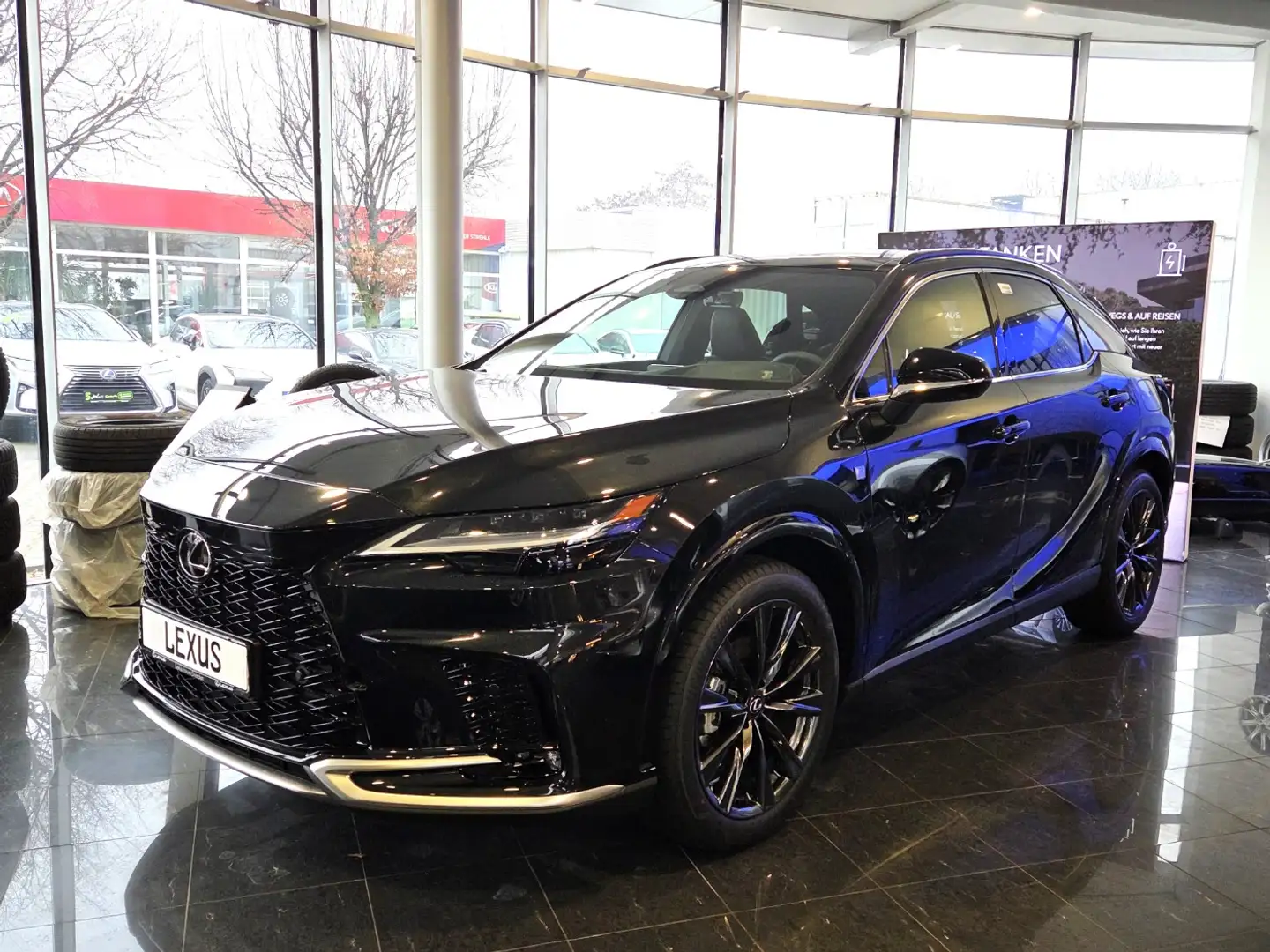 Lexus RX 350 h E-Four Sport Design ACC+LED+Navi Schwarz - 2