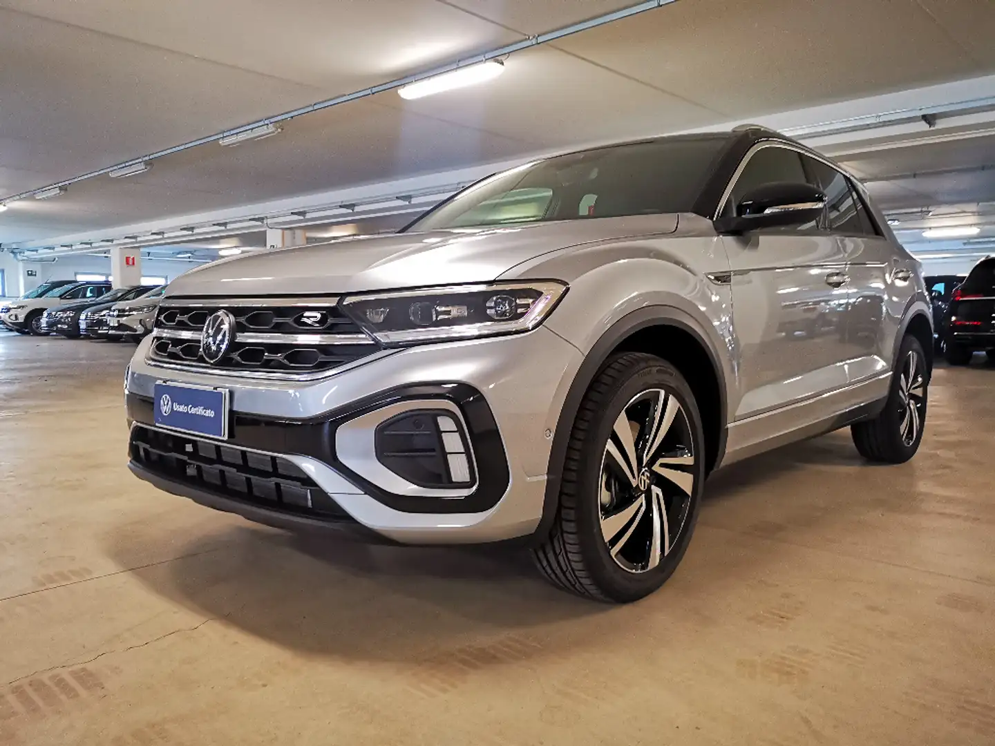 Volkswagen T-Roc Nuovo T-Roc R-Line 2.0 TDI SCR 110 kW (150 CV) DSG Argento - 1