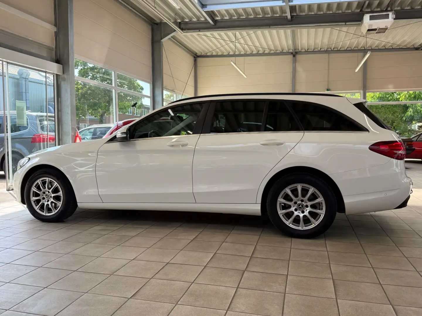 Mercedes-Benz C 200 T d 9G-Tronic Plus/AHK/R-Cam/LED/3-Zonen Wit - 2