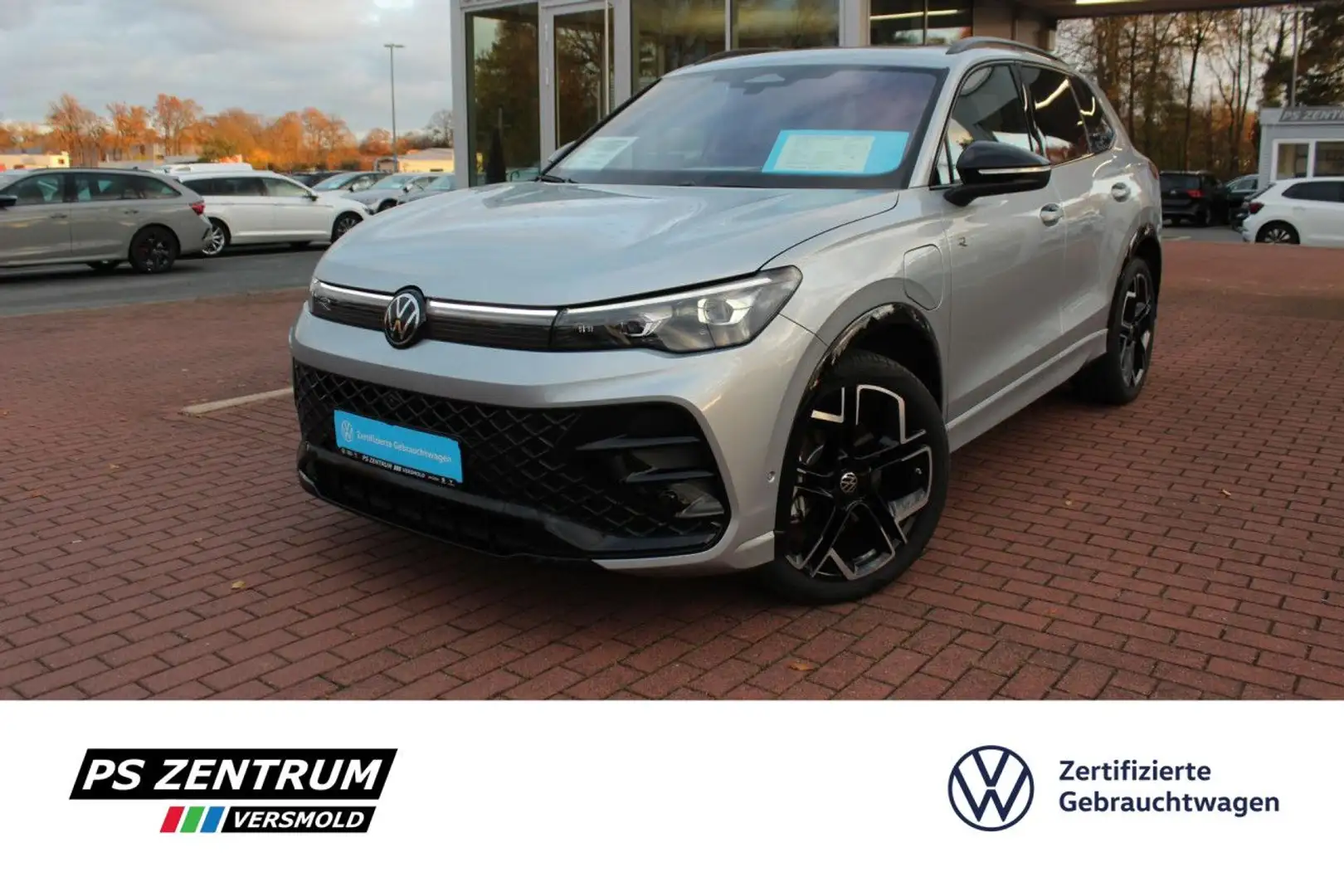 Volkswagen Tiguan 1.5 TSI DSG eHybrid R-Line AHK PANO MATRIX Silber - 1