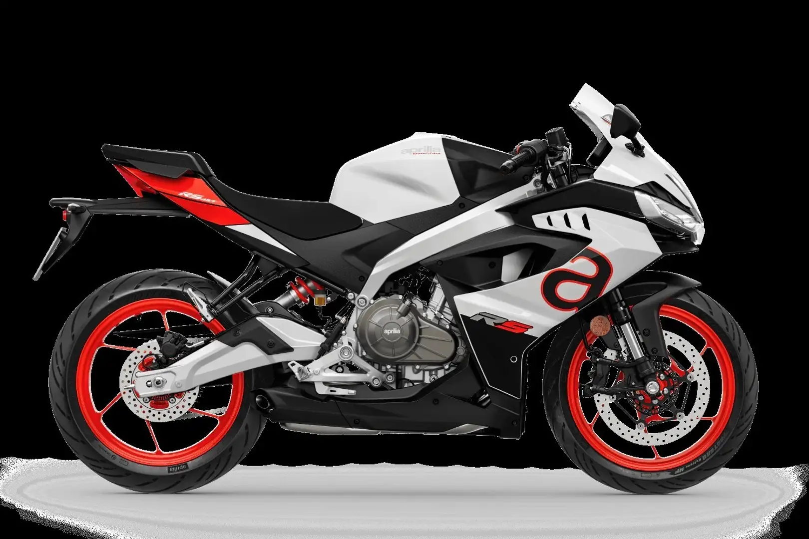 Aprilia RS 457 E5+ OPALESCENT LIGHT Wit - 1