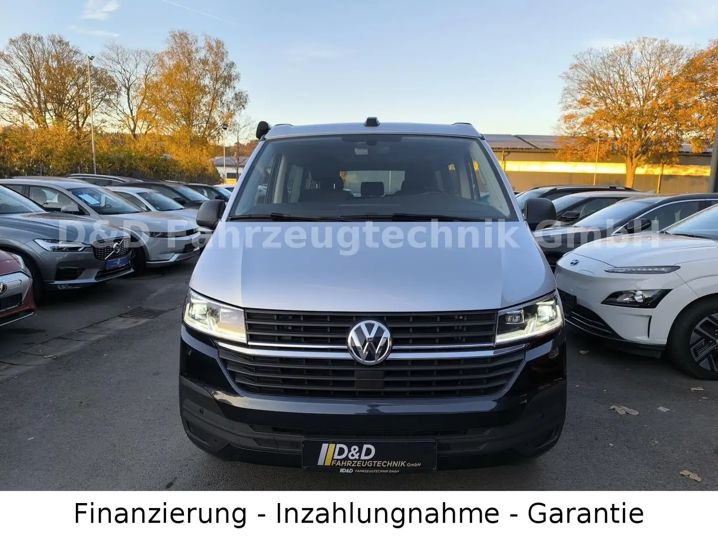 Volkswagen T6 California T6.1 California Beach*1 Hand*Küche*ACC*DSG*MwSt. Silber - 2