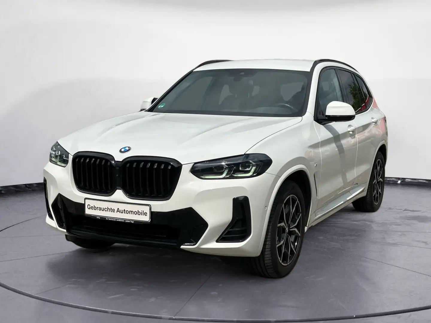 BMW X3 xDrive20d AT M Sportpaket Var.-Sportlenk. Blanc - 2