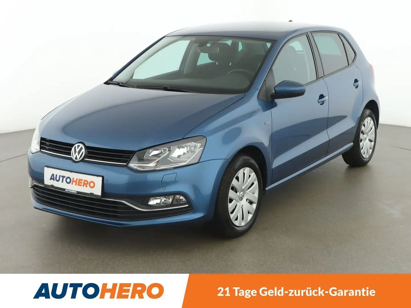 Volkswagen Polo 1.0 Lounge BlueMotion Tech *TEMPO*PDC*SHZ* Blau - 1