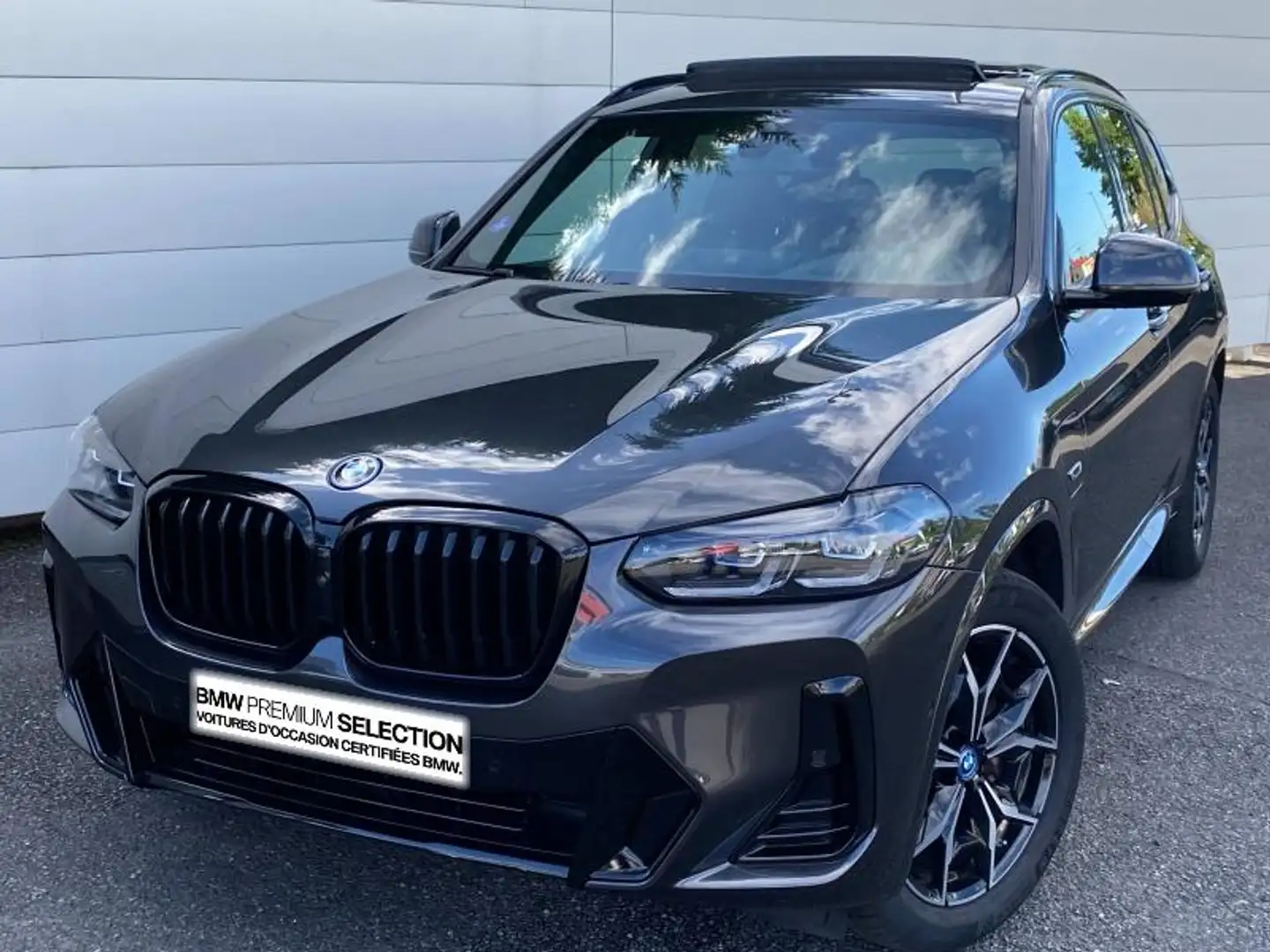 BMW X3 xDrive30e 292ch M Sport Gris - 1