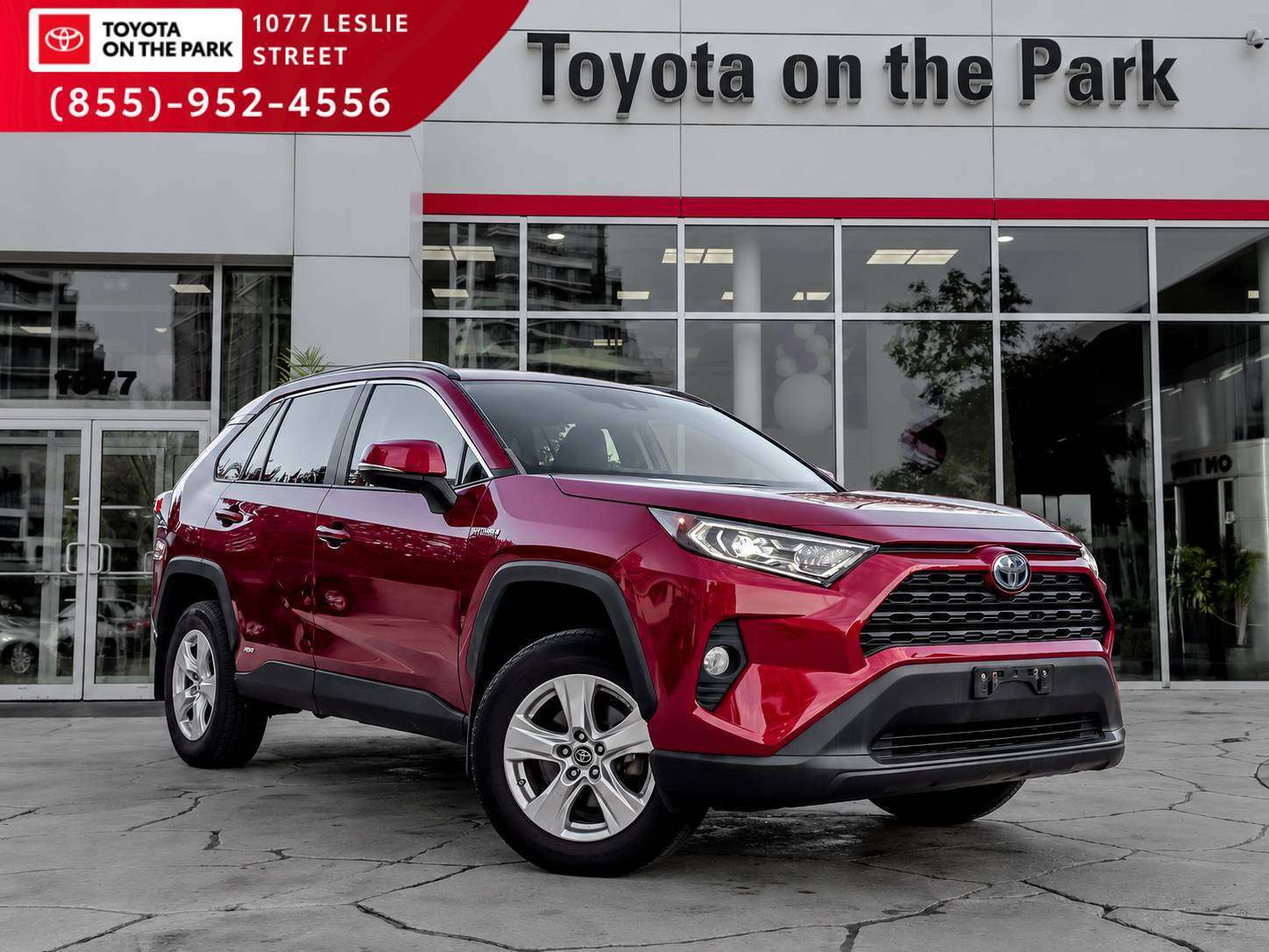 used 2021 Toyota RAV4 car, priced at $36,995