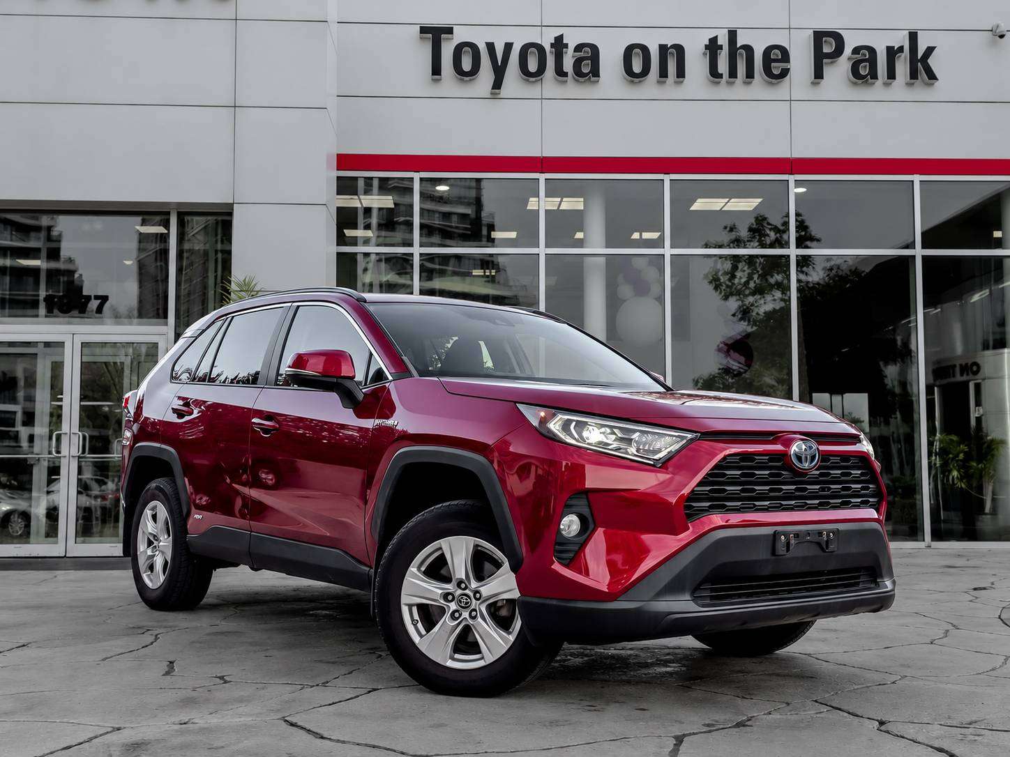 used 2021 Toyota RAV4 car, priced at $36,995