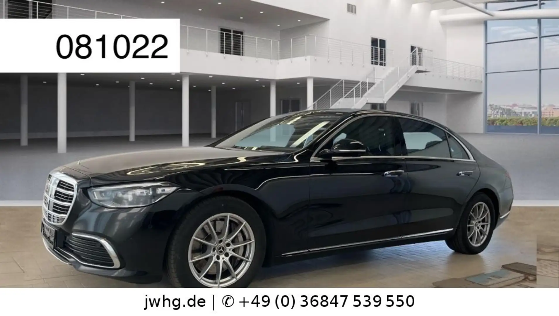 Mercedes-Benz S 400 d 4M lang Digitalight|AugmentedR|4xMemory Schwarz - 1