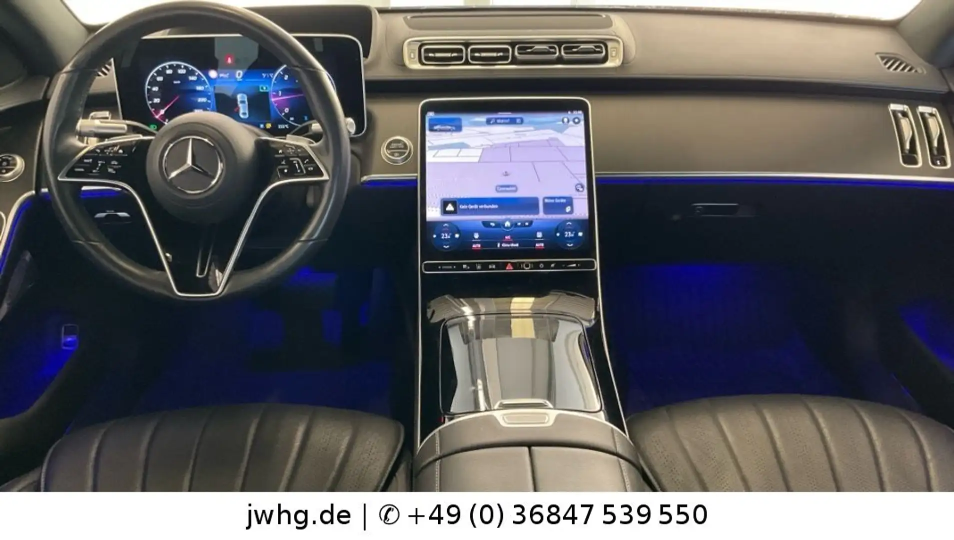 Mercedes-Benz S 400 d 4M lang Digitalight|AugmentedR|4xMemory Schwarz - 2