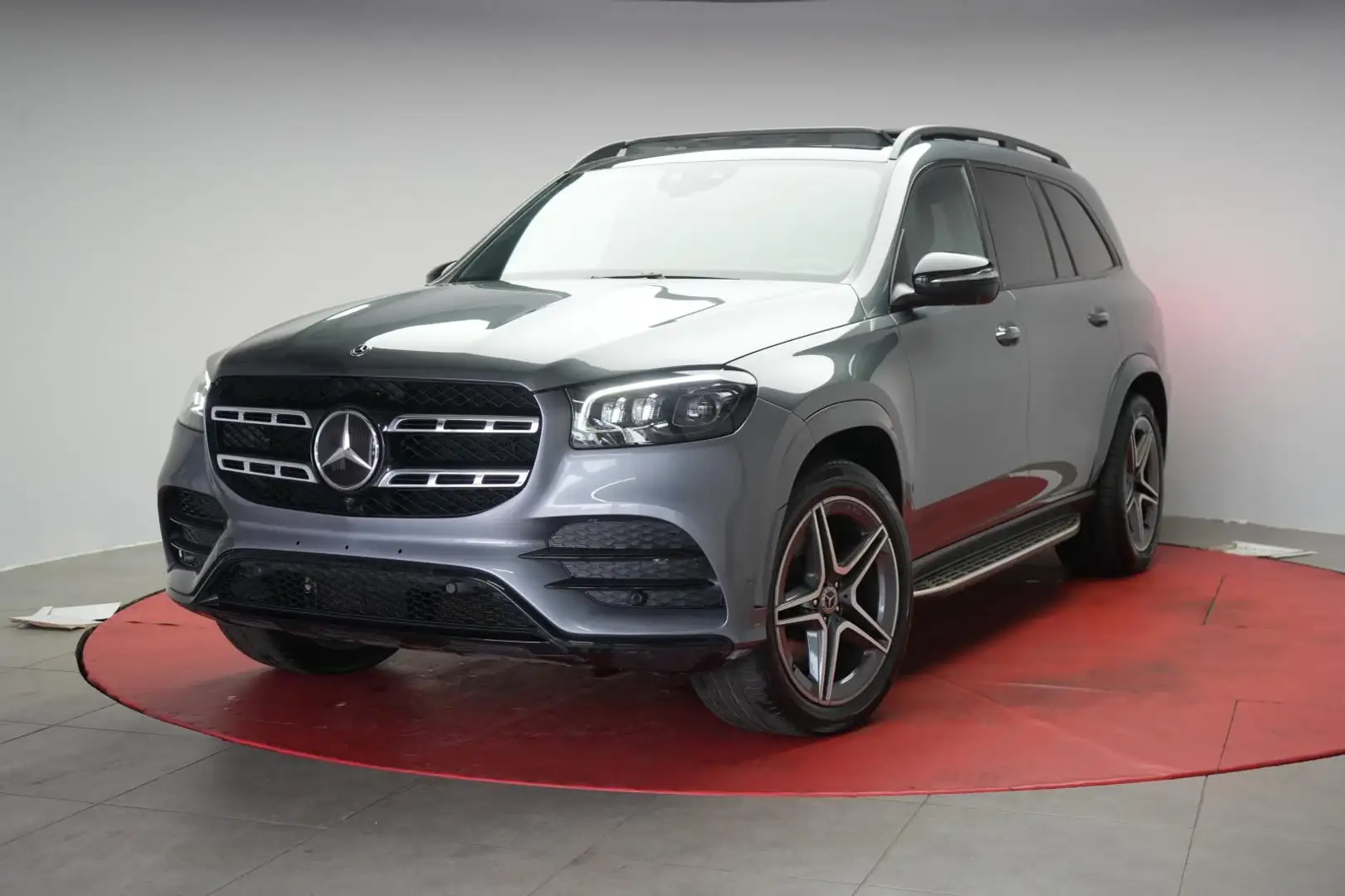 Mercedes-Benz GLS 350 d 4Matic 9G AMG Navi/Leder/Distronic/Kam Grau - 2