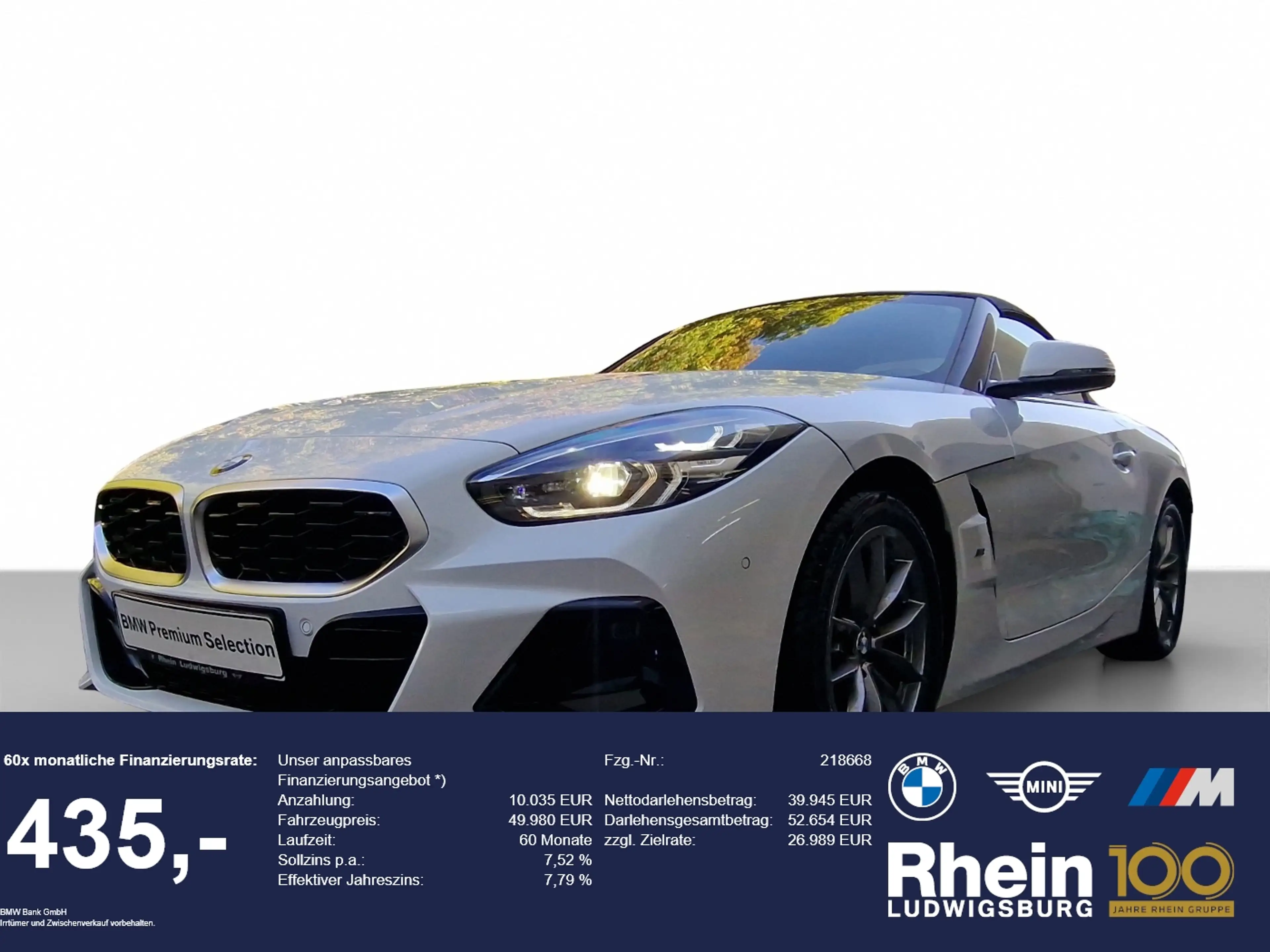 BMW Z4 sDrive 30i Navi.LED.HuD.ACC.RFK.KomfZg.HarmKa