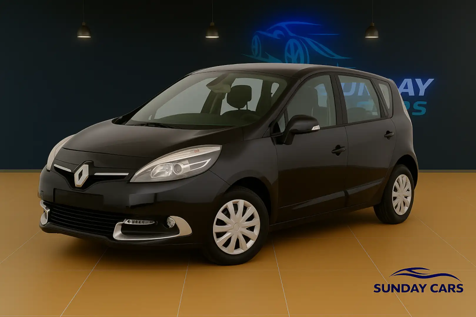 Renault Scenic 1.5dCi Dynamique EDC 110 Noir - 2