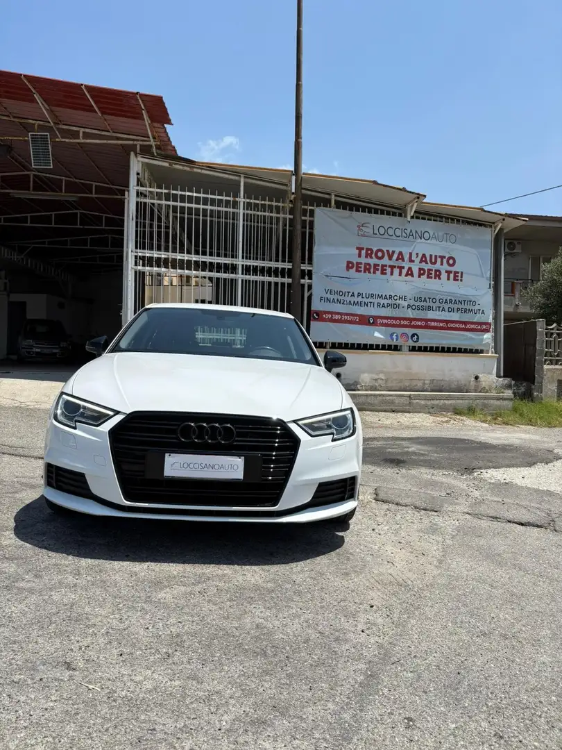Audi A3 A3 Sportback 35 2.0 tdi Sport 150cv s-tronic 7m Bianco - 1