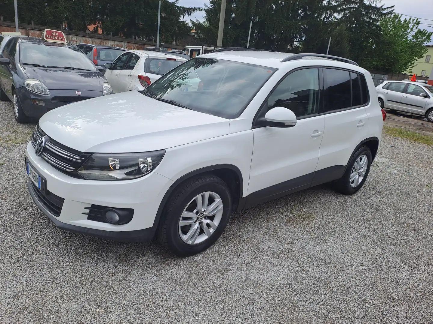 Volkswagen Tiguan 1.4 tsi benzina 77000km 125cv business eu5b Bianco - 1