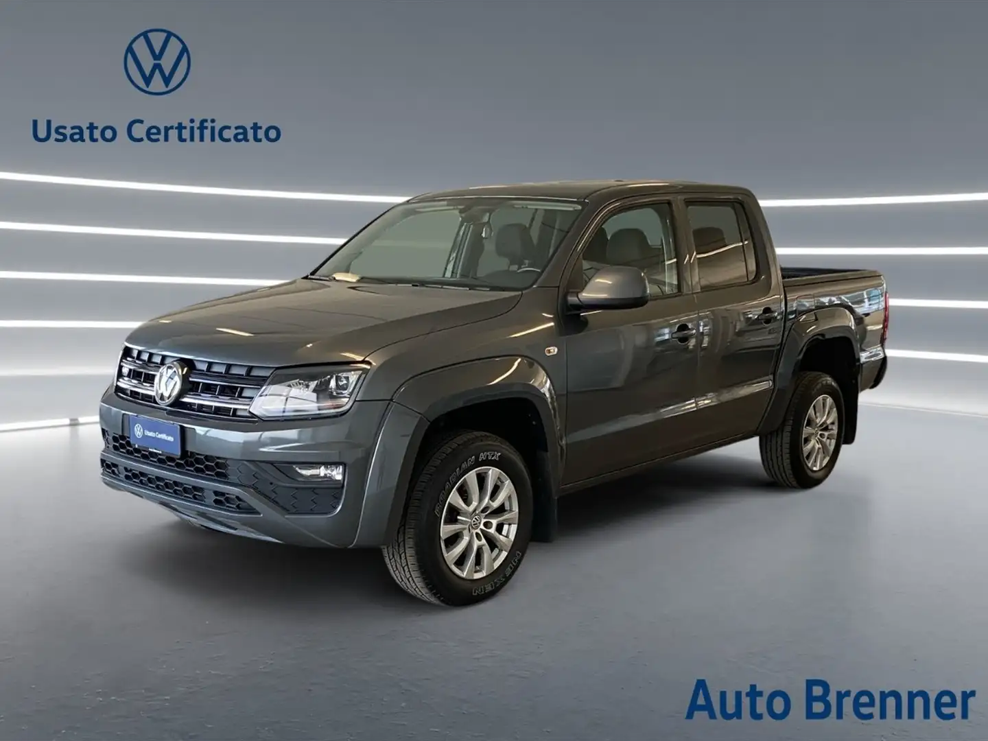 Volkswagen Amarok dc 3.0 v6 tdi comfortline 4motion perm. 204cv auto Grigio - 1
