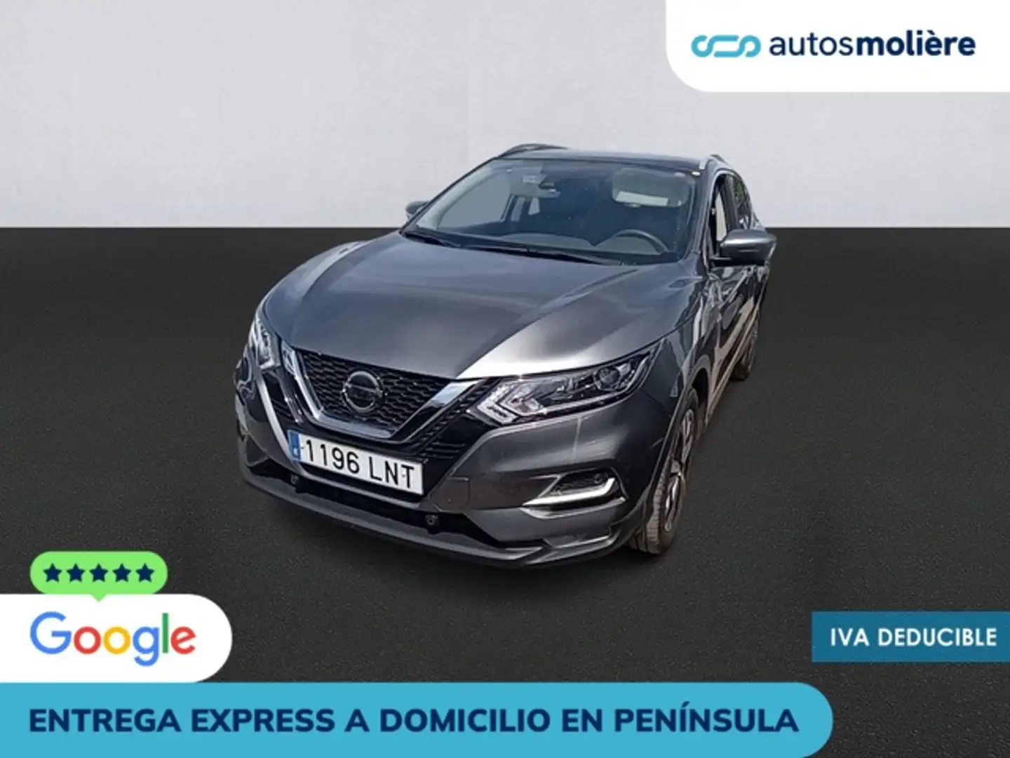 Nissan Qashqai 1.3 DIG-T N-Connecta 4x2 103kW Gris - 1